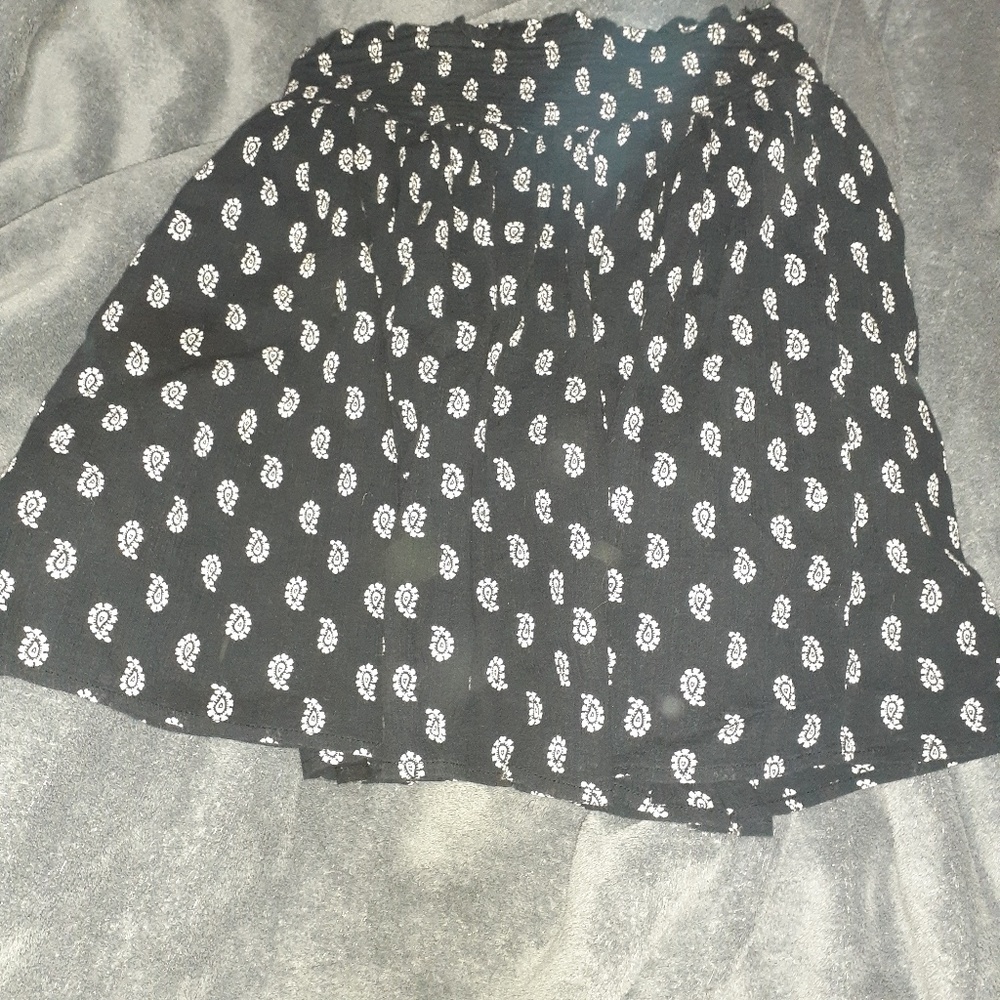 Pleated Flowy Skirt